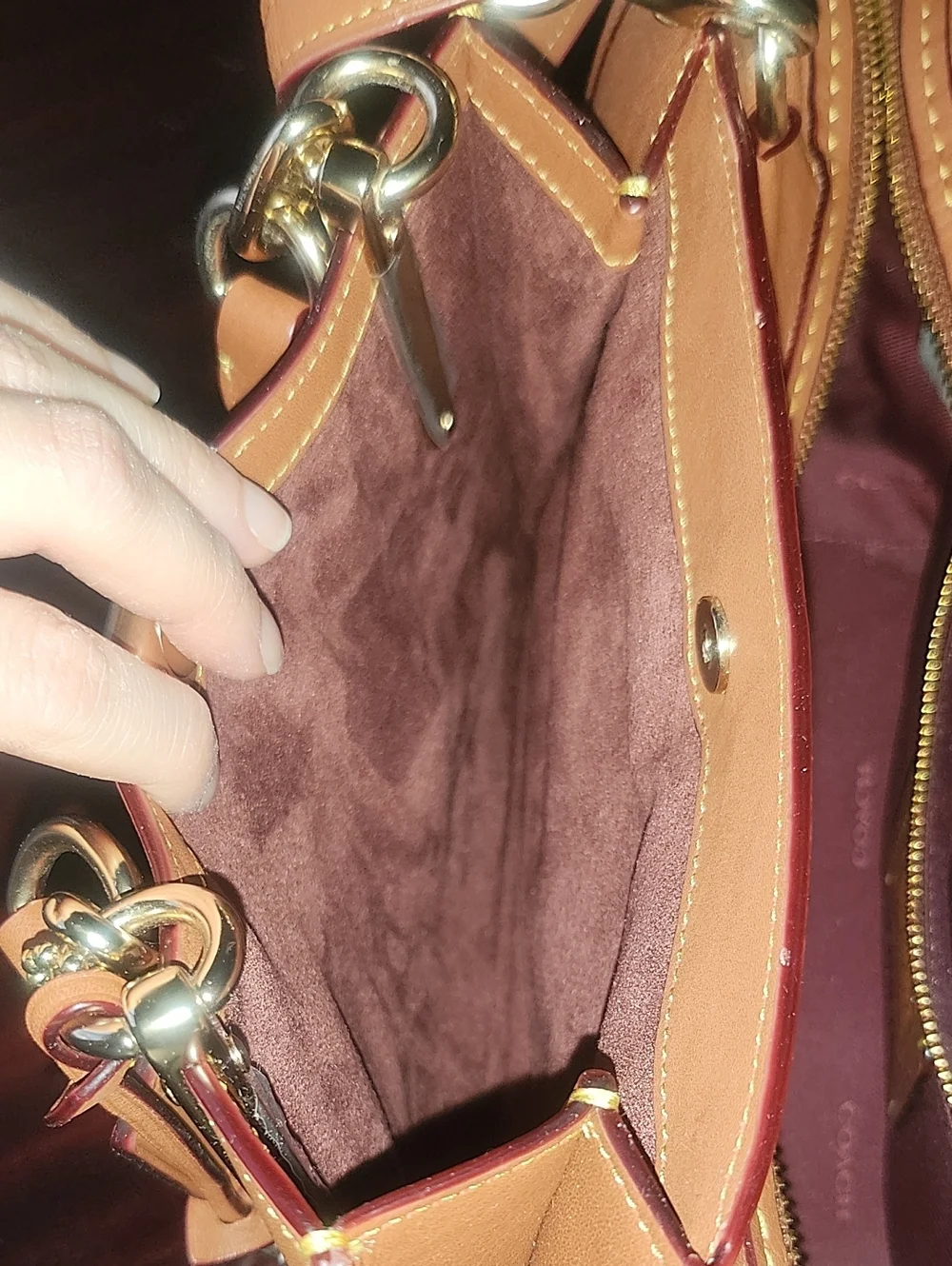 COACH Dreamer 1941 Saddle/Gold